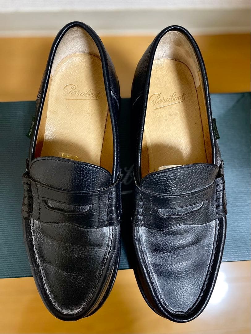 Paraboot reims パラブーツ ランス グレインレザー UK7