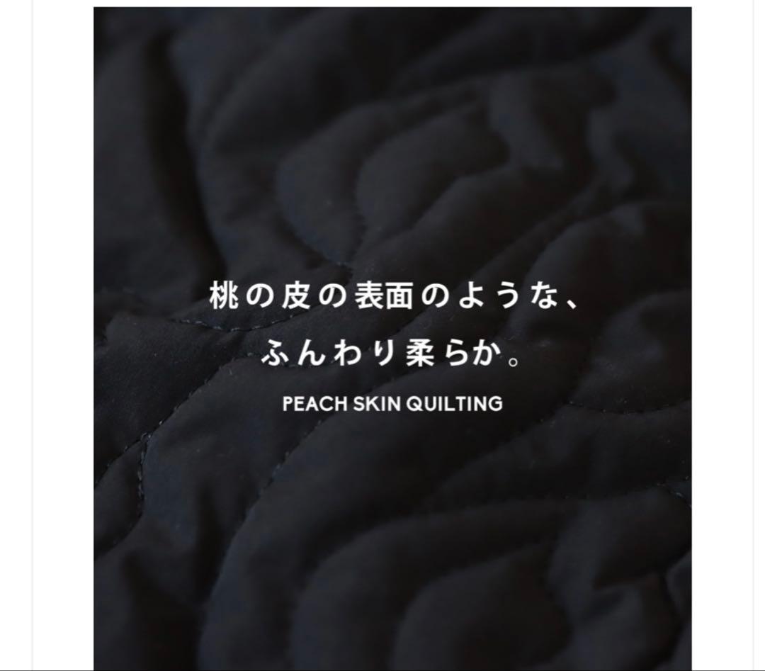 新品⭐︎antiqua ピーチスキンキルティングロング丈ベスト