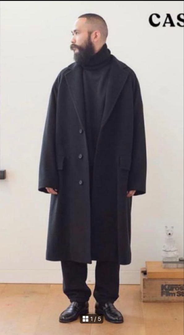 こ*ー様 CASHMERE WOOL MOSSER CHESTERFIELD C