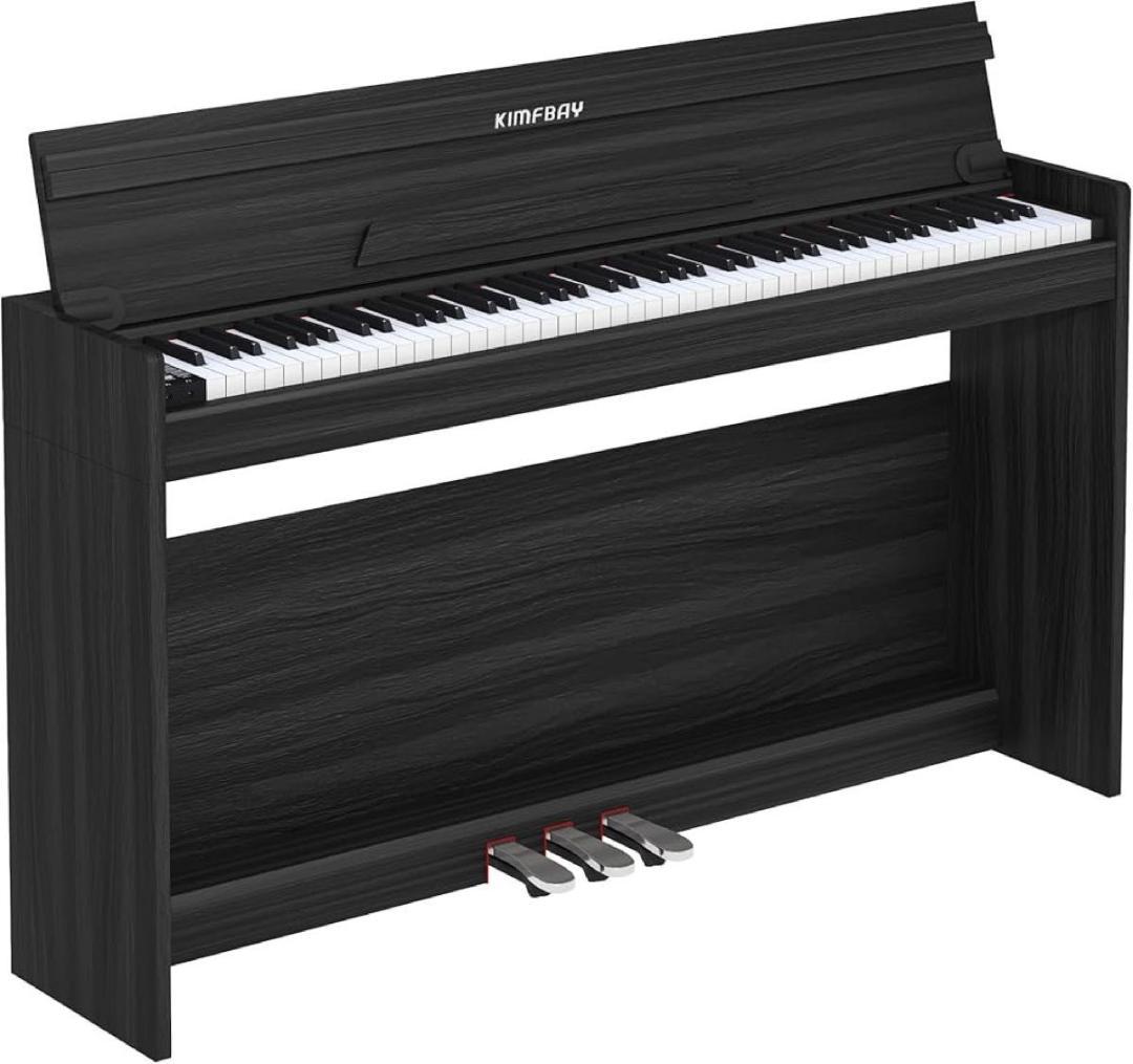 電子ピアノ ハンマーアクション 88鍵盤 木製 ペダル付き MIDI対応