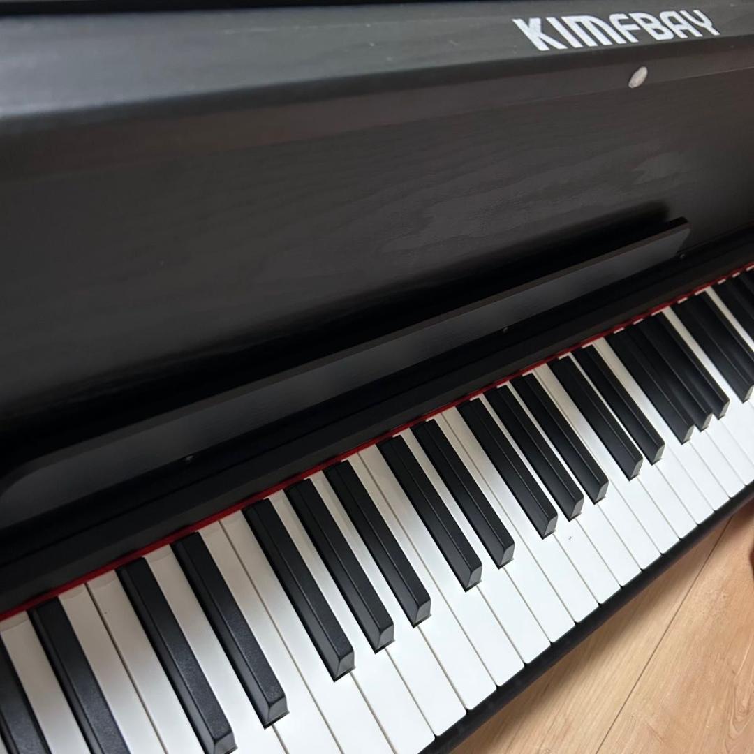 電子ピアノ ハンマーアクション 88鍵盤 木製 ペダル付き MIDI対応