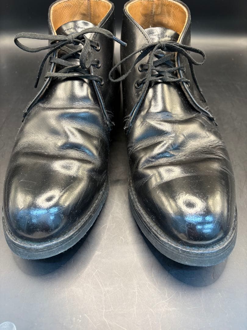 レッドウイング　ポストマン　黒 レザー チャッカブーツ