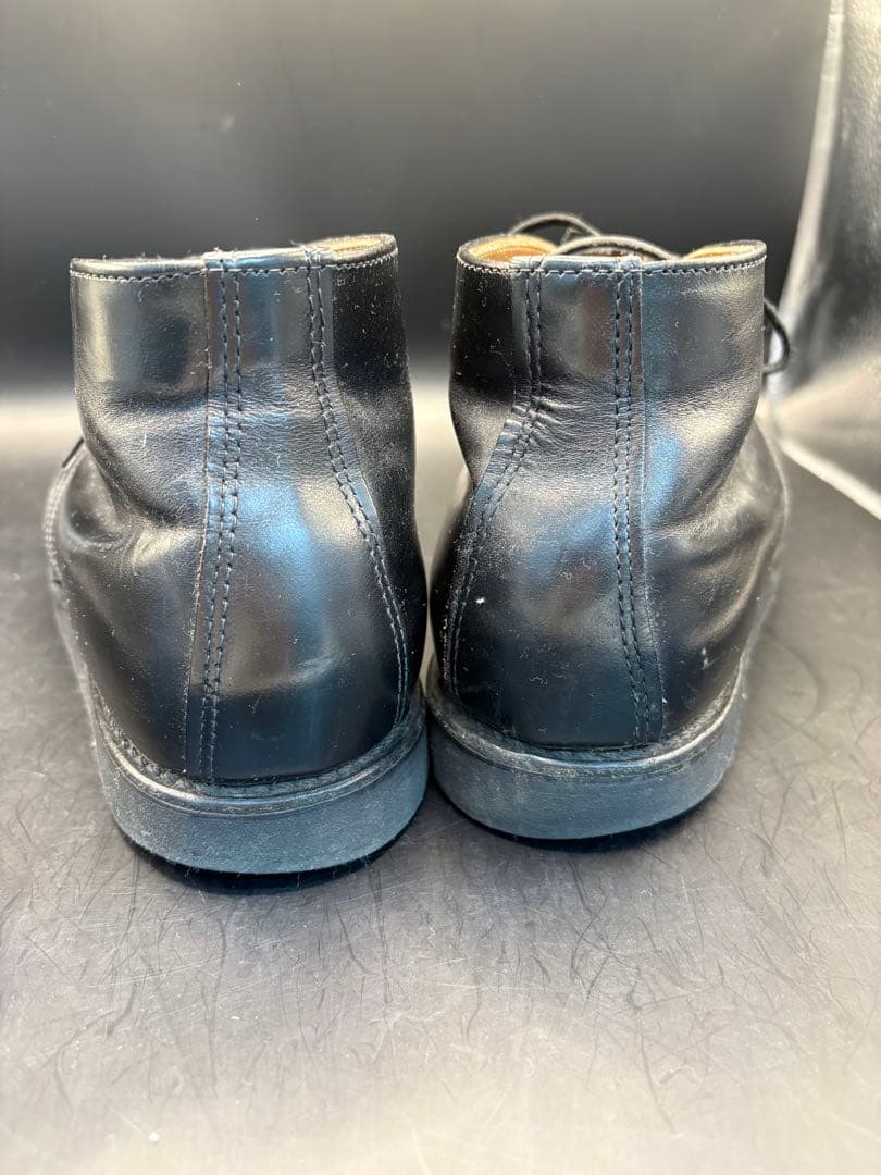 レッドウイング　ポストマン　黒 レザー チャッカブーツ