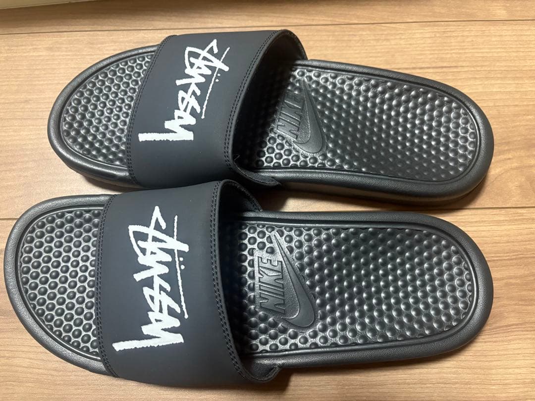 Nike Stussy コラボ サンダル ブラック