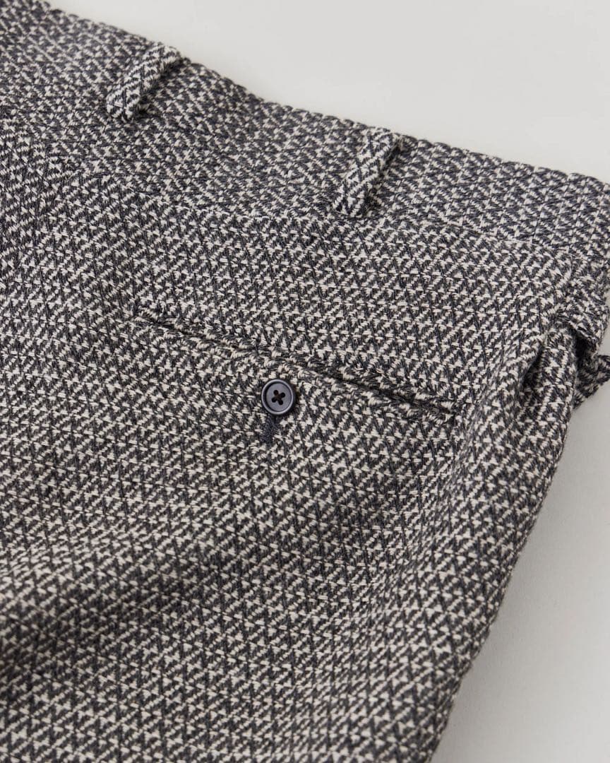 パンツ N.SELWAY N-TWEED SIDE STRAP TROUSERS