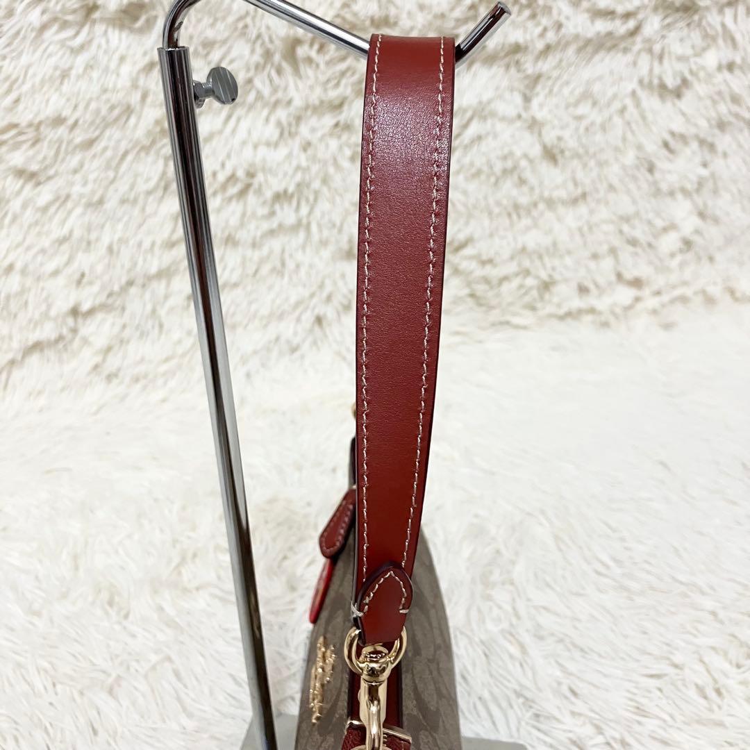 【美品】COACH＊ハンド 2way アクセサリーポーチ PEANUTSコラボ