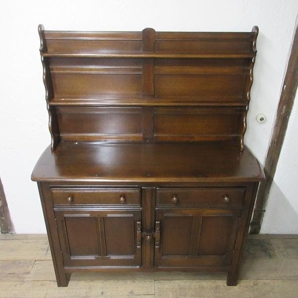 イギリス アンティーク 家具 アーコール ドレッサー カップボード 6601c
