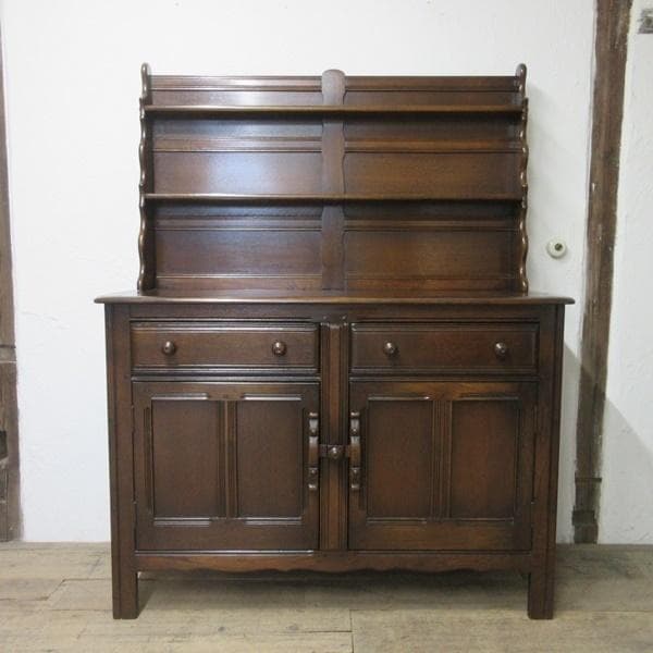イギリス アンティーク 家具 アーコール ドレッサー カップボード 6601c