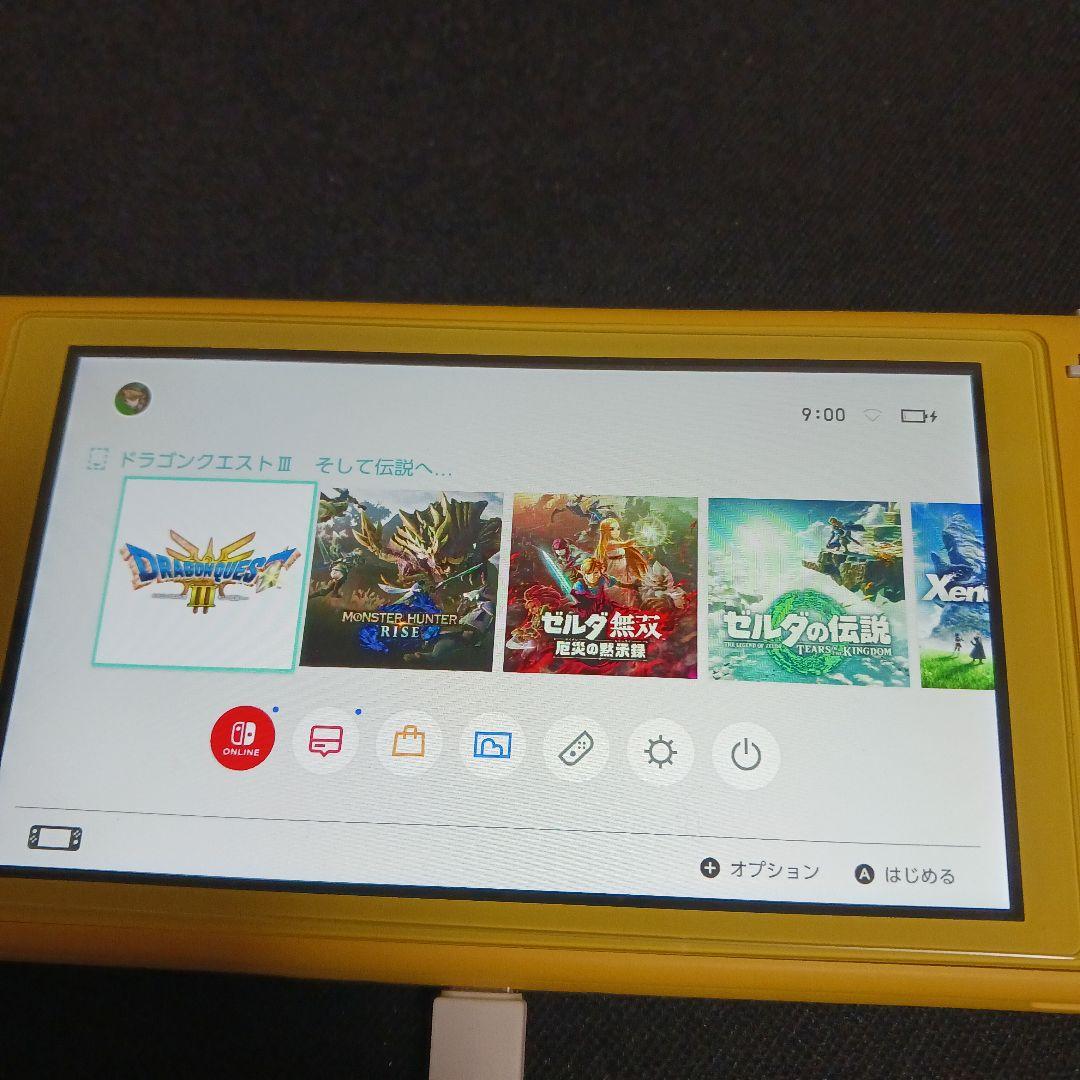 Nintendo Switch Lite ドラゴンクエスト3.モンハンライズ