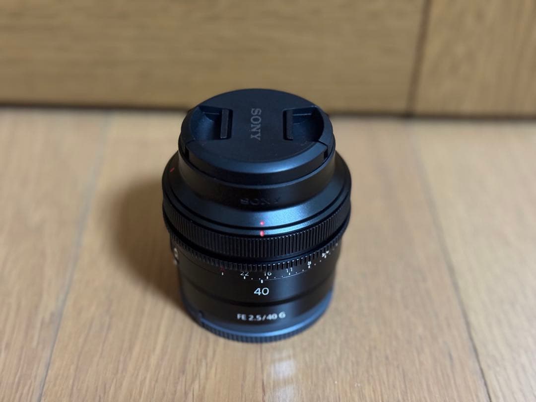 【箱なし美品】Sony FE 40mm F2.5 G Eマウントレンズ