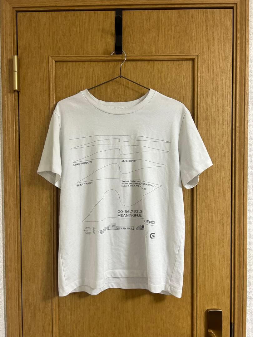 gadid anoniem 白 tシャツ ETHAN / WHITE