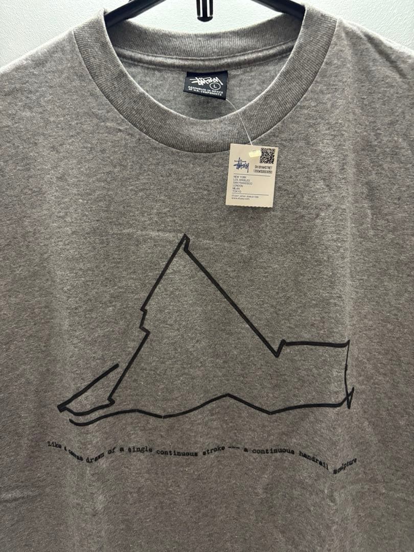 【希少！新品】STUSSY 渋谷チャプトオープン記念限定Tシャツ/グレーL