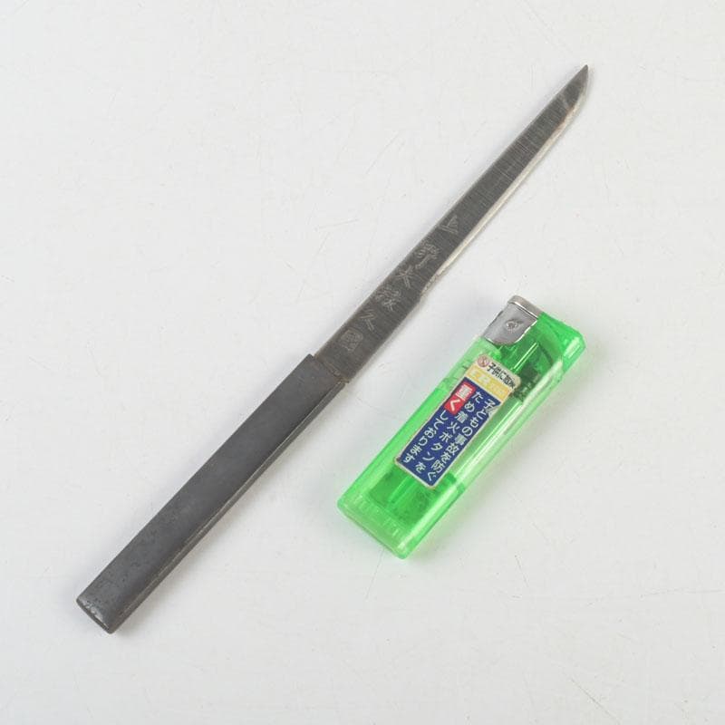 刀装具　古鉄　上野大掾久国　小柄　V　9553