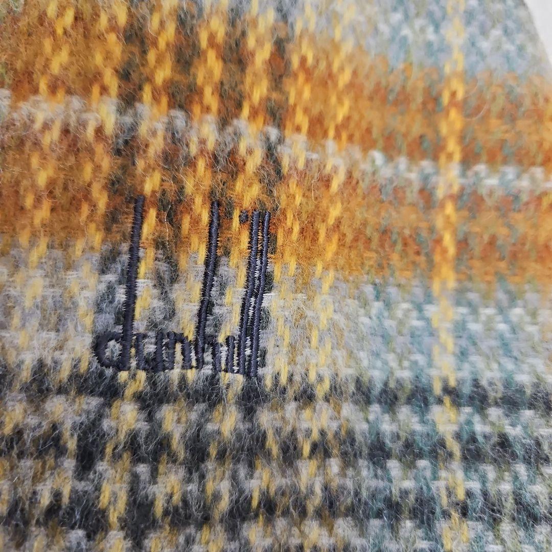 ◾　美品　dunhill　ダンヒル　カシミヤ100%マフラー　スコットランド製