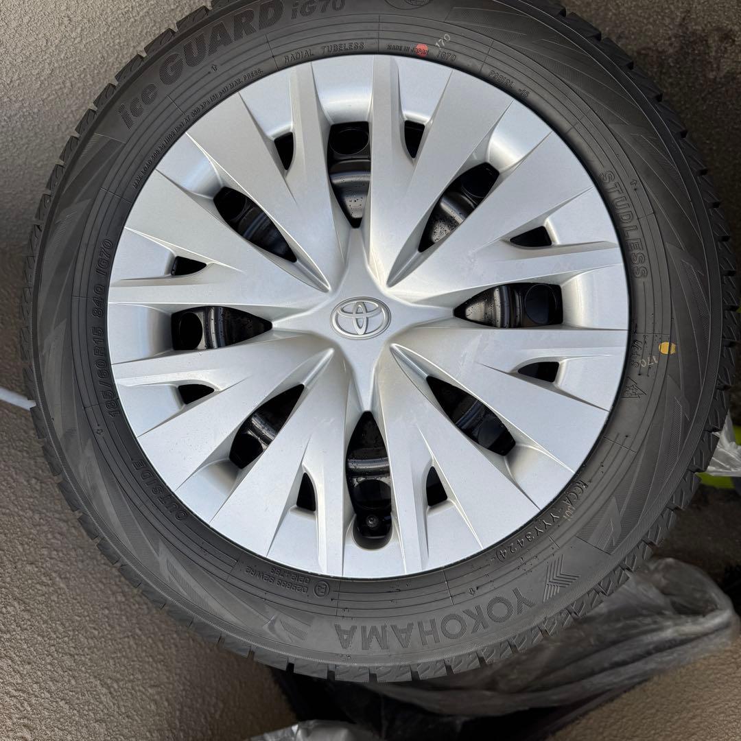 トヨタ 15インチ ホイール ヨコハマタイヤ 1点 ④
