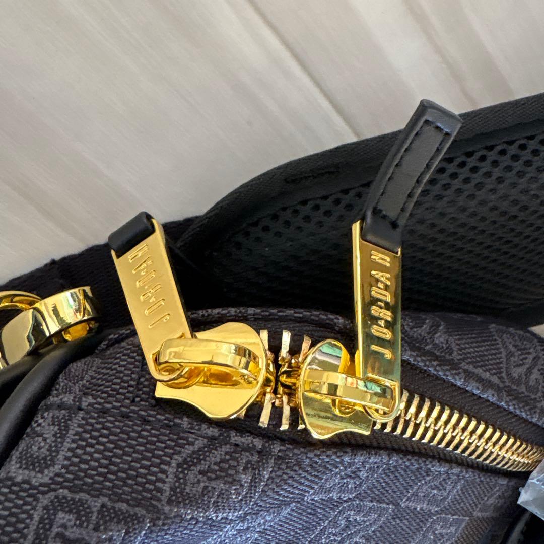 バッグ JORDAN BRAND MONOGRAM DUFFLE BAG BLACK