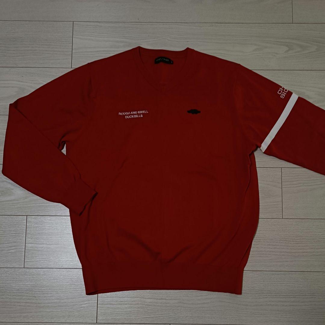 ラフアンドスウェル☆メンズコットンセーター☆サイズＬ