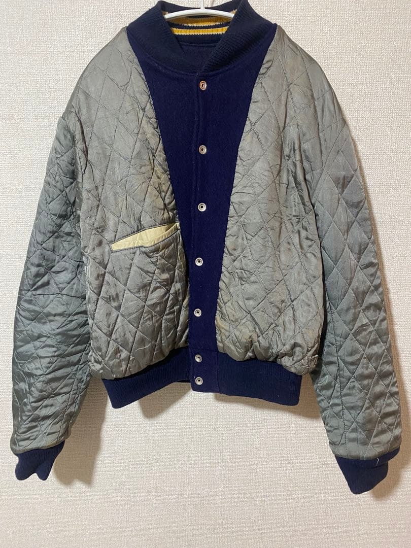 90s USA製　ゴールデンベアスタジャン　Ｌサイズ