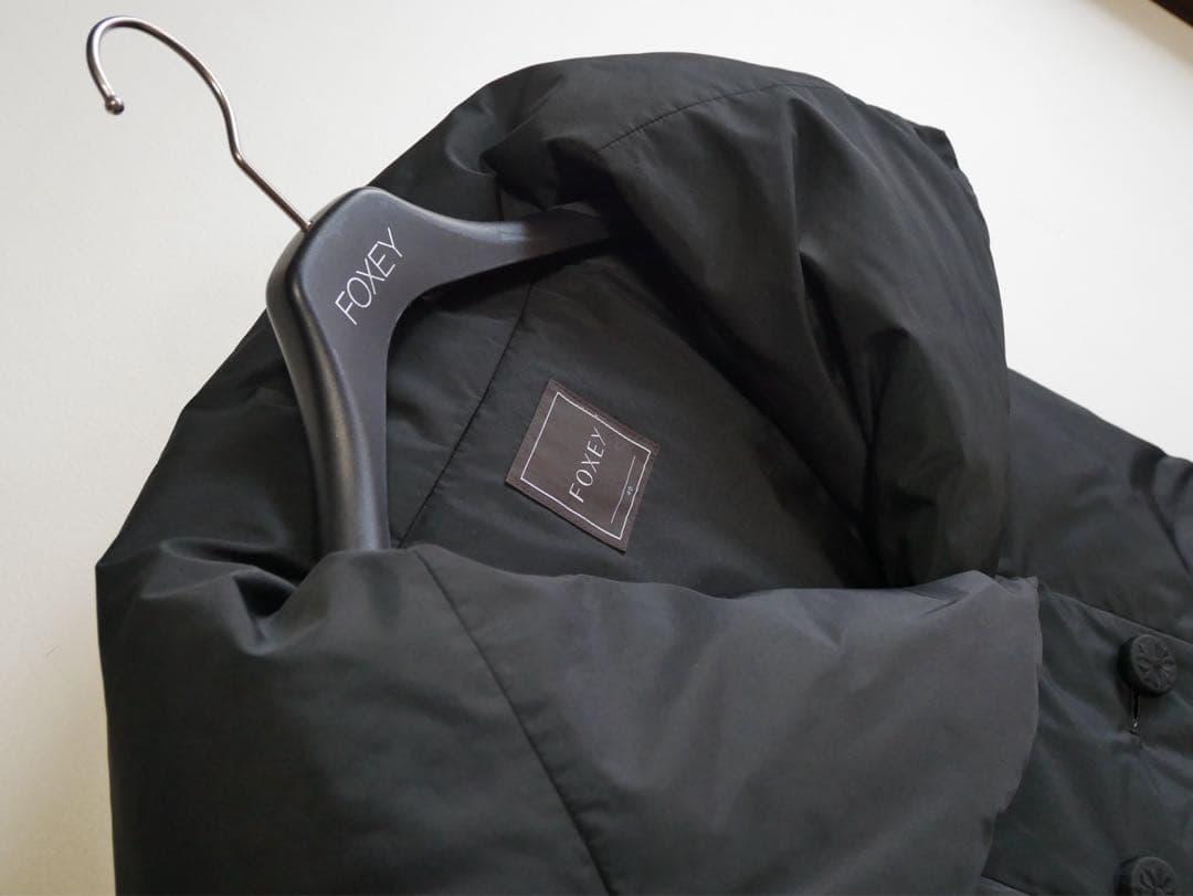 FOXEY フォクシー ダウンベスト サイズ40 黒