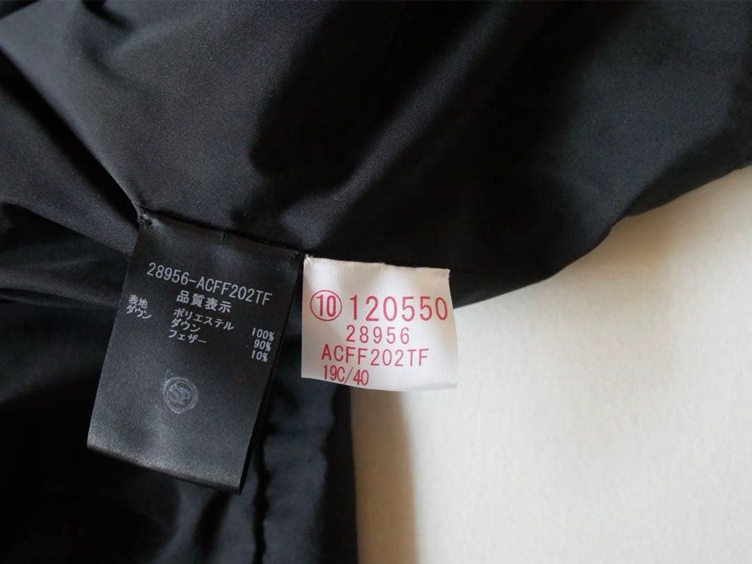 FOXEY フォクシー ダウンベスト サイズ40 黒