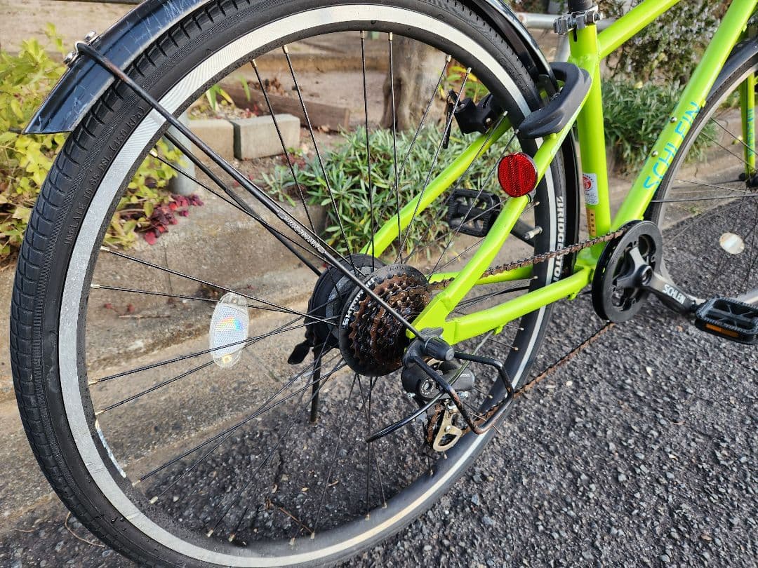 【直接引取限定】ブリジストン　シュライン　26インチ　ライトグリーン