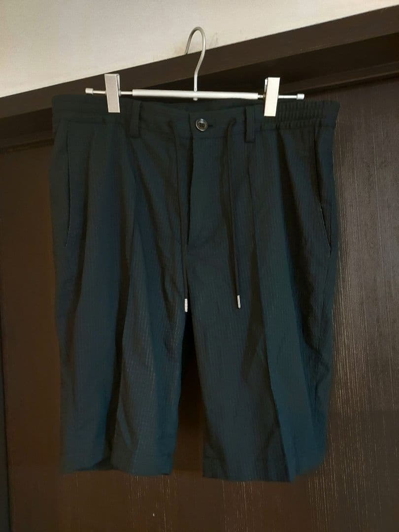 AOURE F.DOTTI SUCKER SETUP SHORTS アウール L