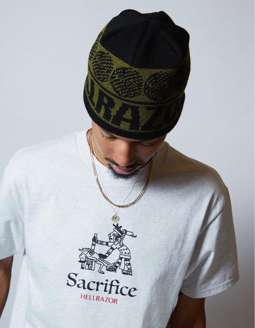 Hellrazor ビーニー ニット帽 クラッシャーハット　2020AW