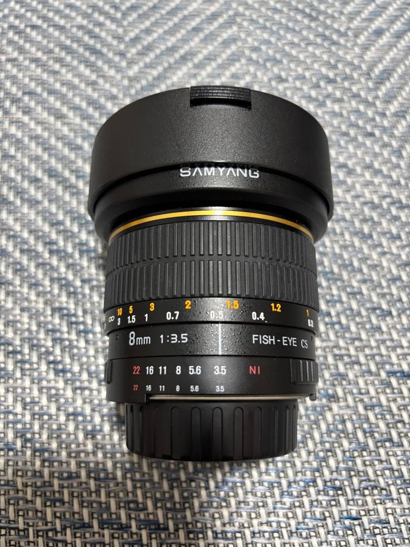 SAMYANG 8mm F/3.5 FISH-EYE CS ニコンFマウント