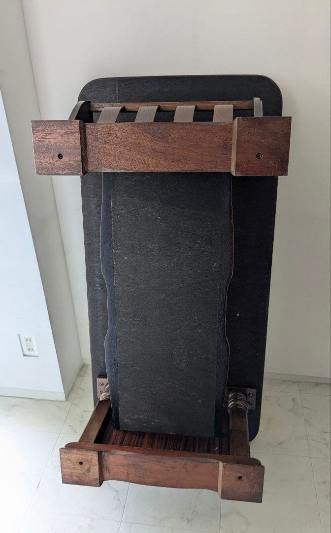 80s ビンテージ 大理石柄 木製 テーブル ミッドセンチュリー レトロモダン