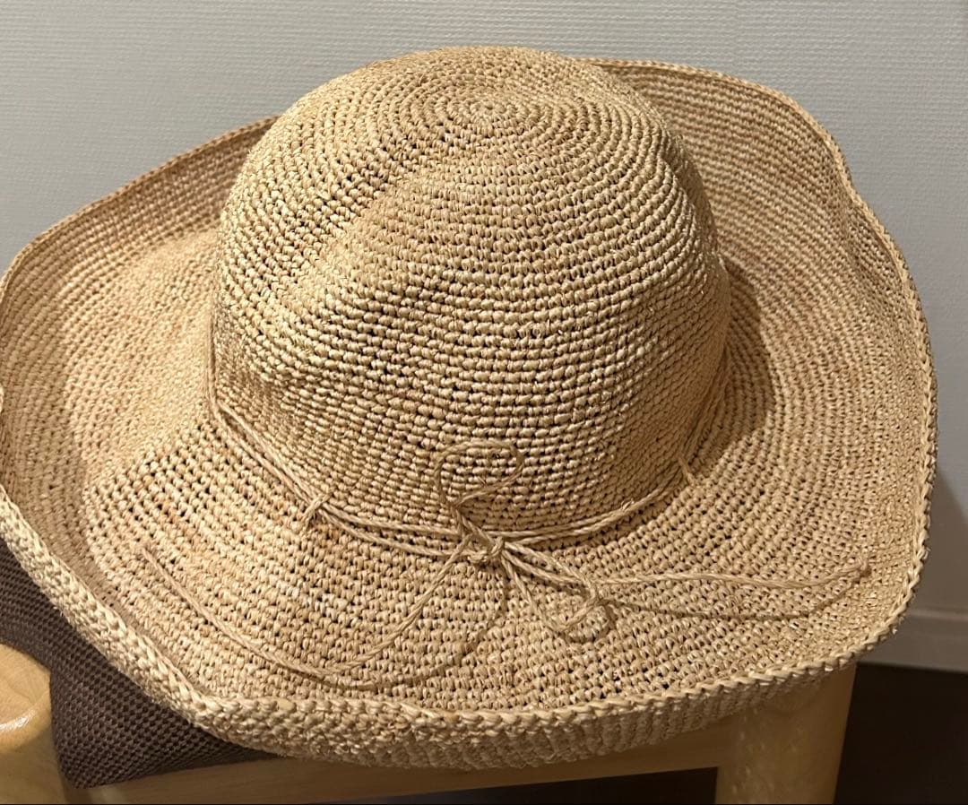 HELEN KAMINSKI ベージュ　ラフィア