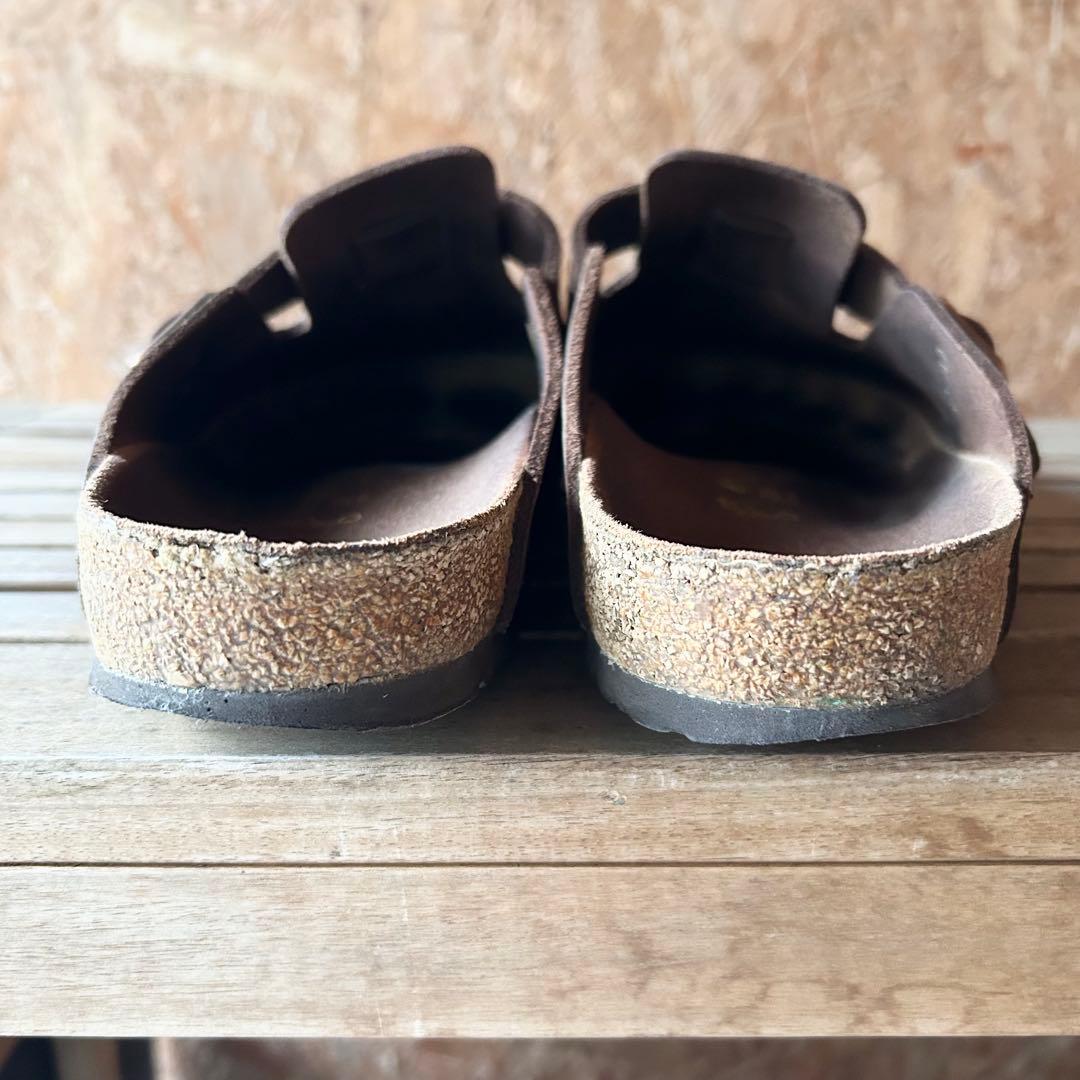 BIRKENSTOCK Boston 41 ブラウン レザー ボストン