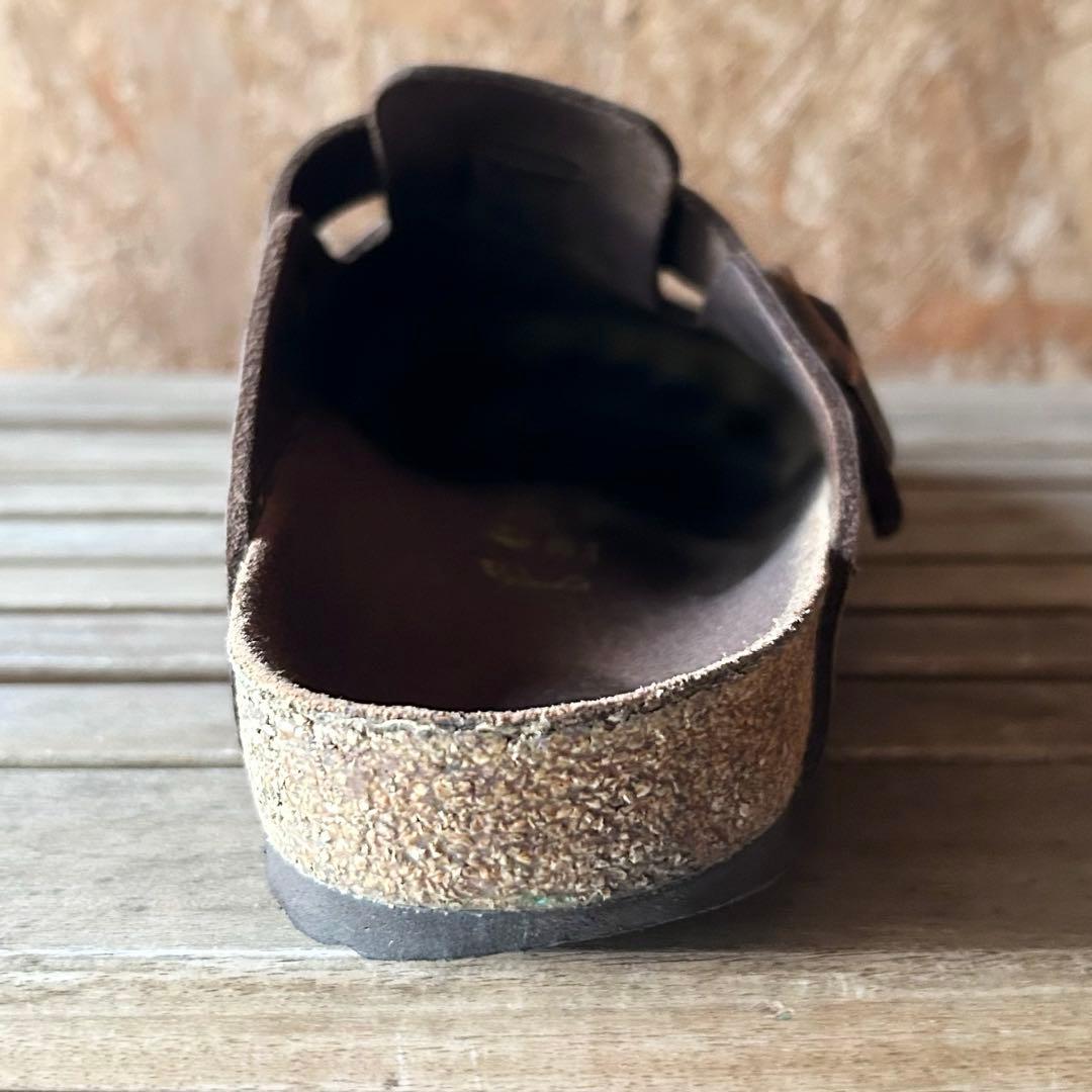BIRKENSTOCK Boston 41 ブラウン レザー ボストン