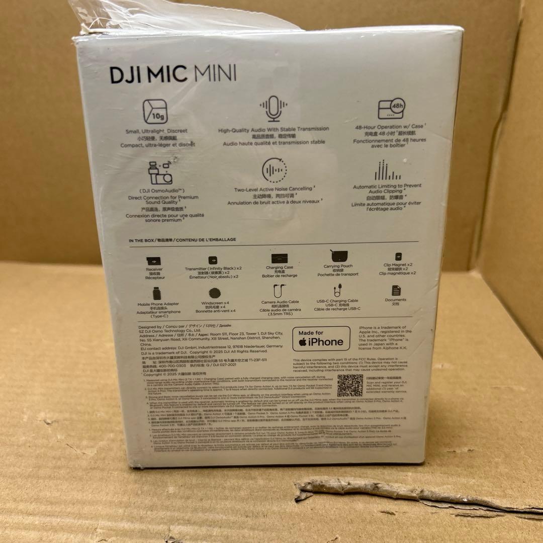 配信機器・PA機器・レコーディング機器 DJI Mic Mini