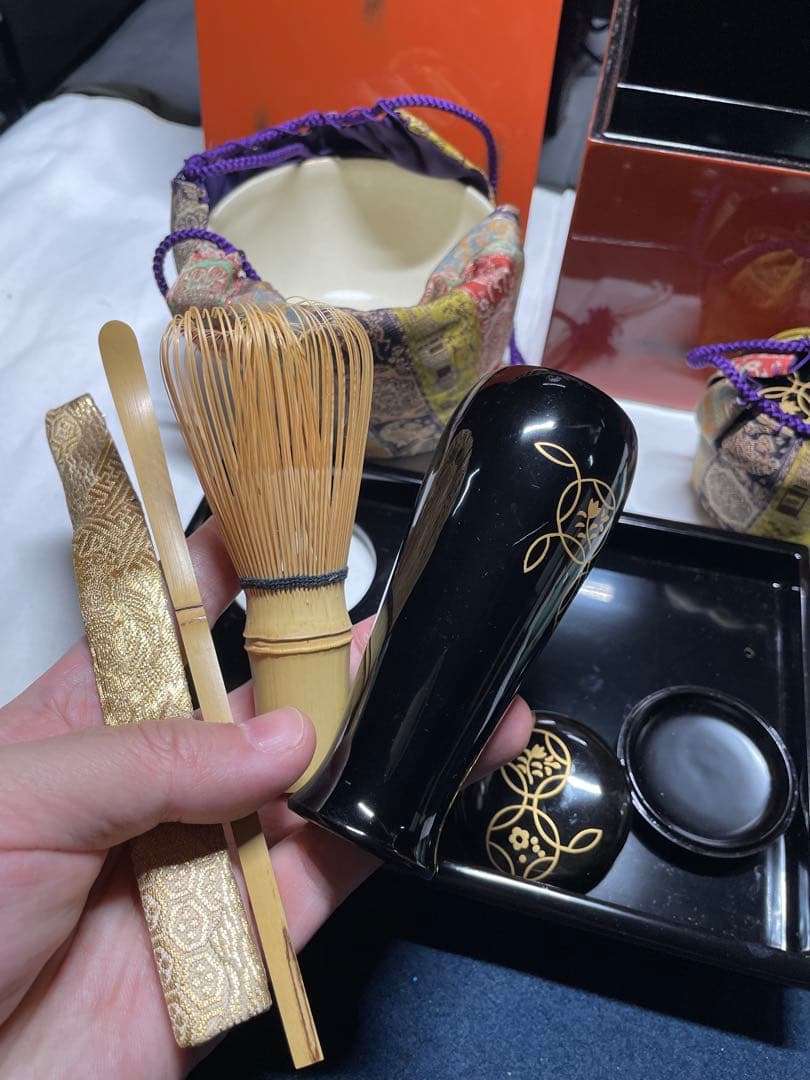 茶道具セット。抹茶器。未使用品。美品。茶道具。舊家蔵出し。希少品。