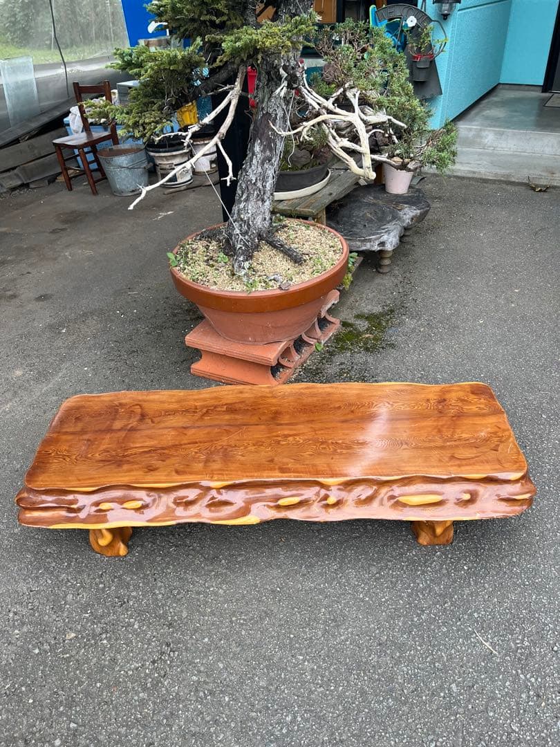 一枚板座卓、一枚板テーブル、無垢材テーブル、