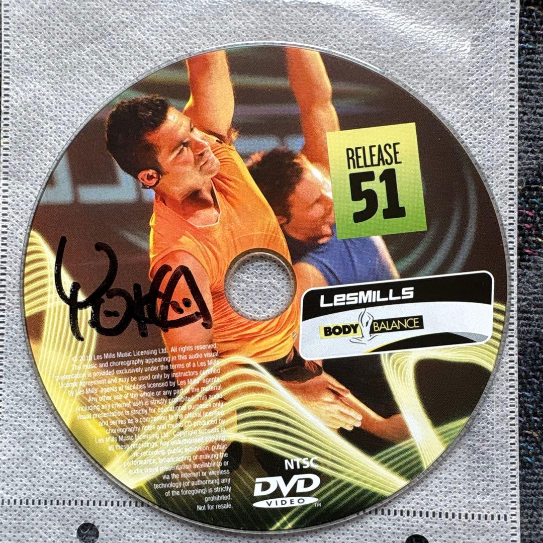 レズミルズ　ボディバランス　DVD