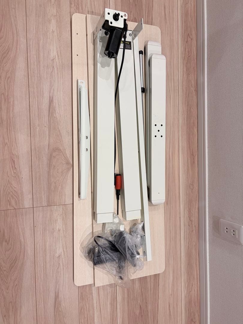 電動 オフィスワークテーブル 昇降式デスク スタンディングデスク　100×60