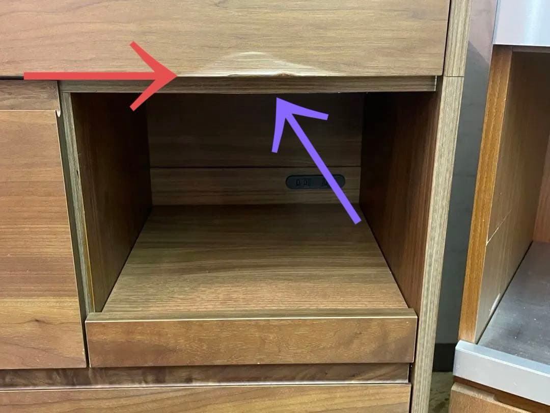 unico　DIX　ディクス　キッチンボード　W800