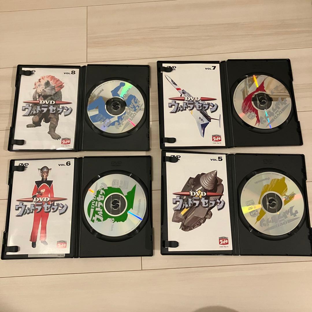 ウルトラマン セブン DVD 全12巻セット