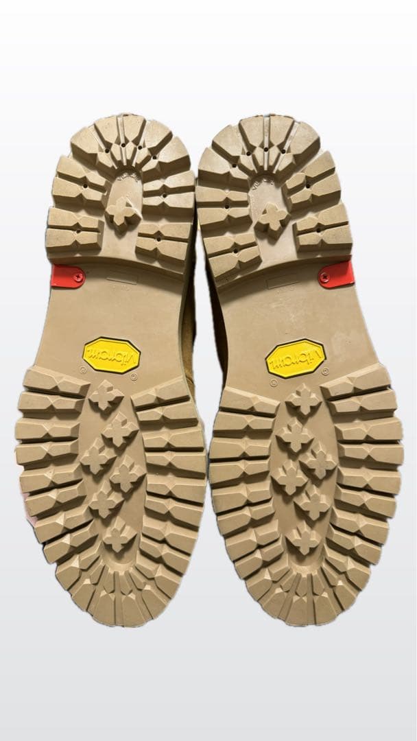 C*E様 ベージュ スエード ハイカットブーツ