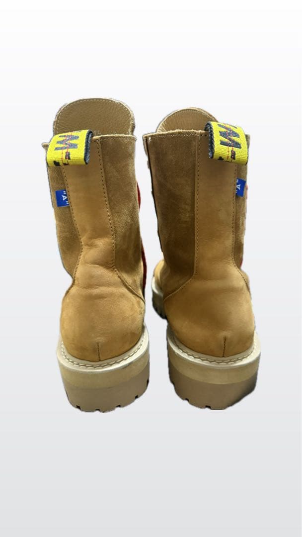 C*E様 ベージュ スエード ハイカットブーツ