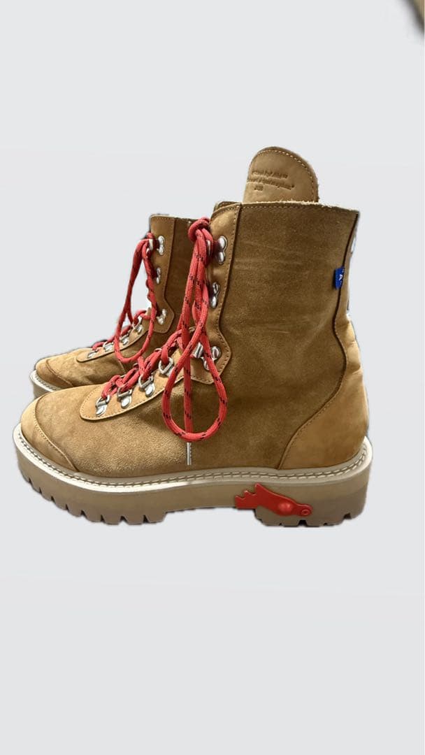 C*E様 ベージュ スエード ハイカットブーツ