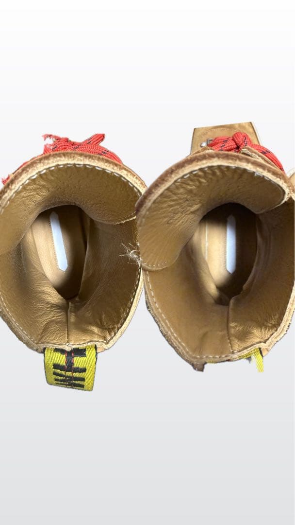 C*E様 ベージュ スエード ハイカットブーツ