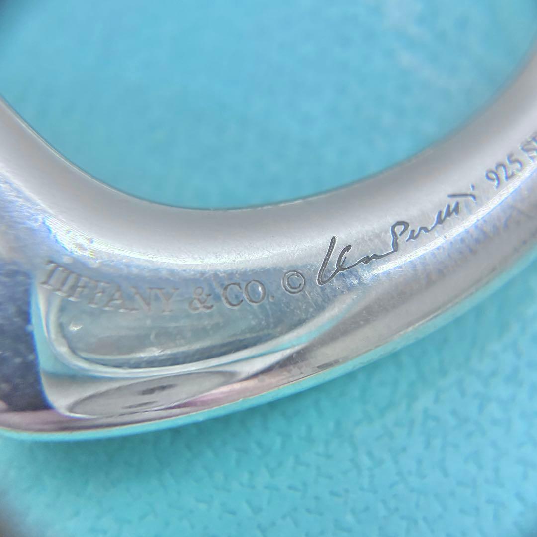 【希少】ティファニー　オープンハート　ネックレス　XL　ビッグサイズ　美品