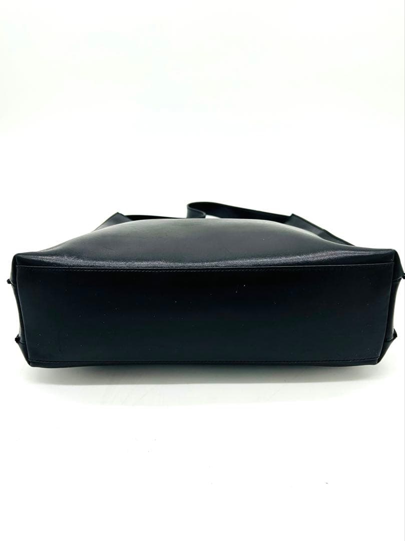 グッチ ワンショルダー バッグ 南京錠 シルバー金具 レザー 黒