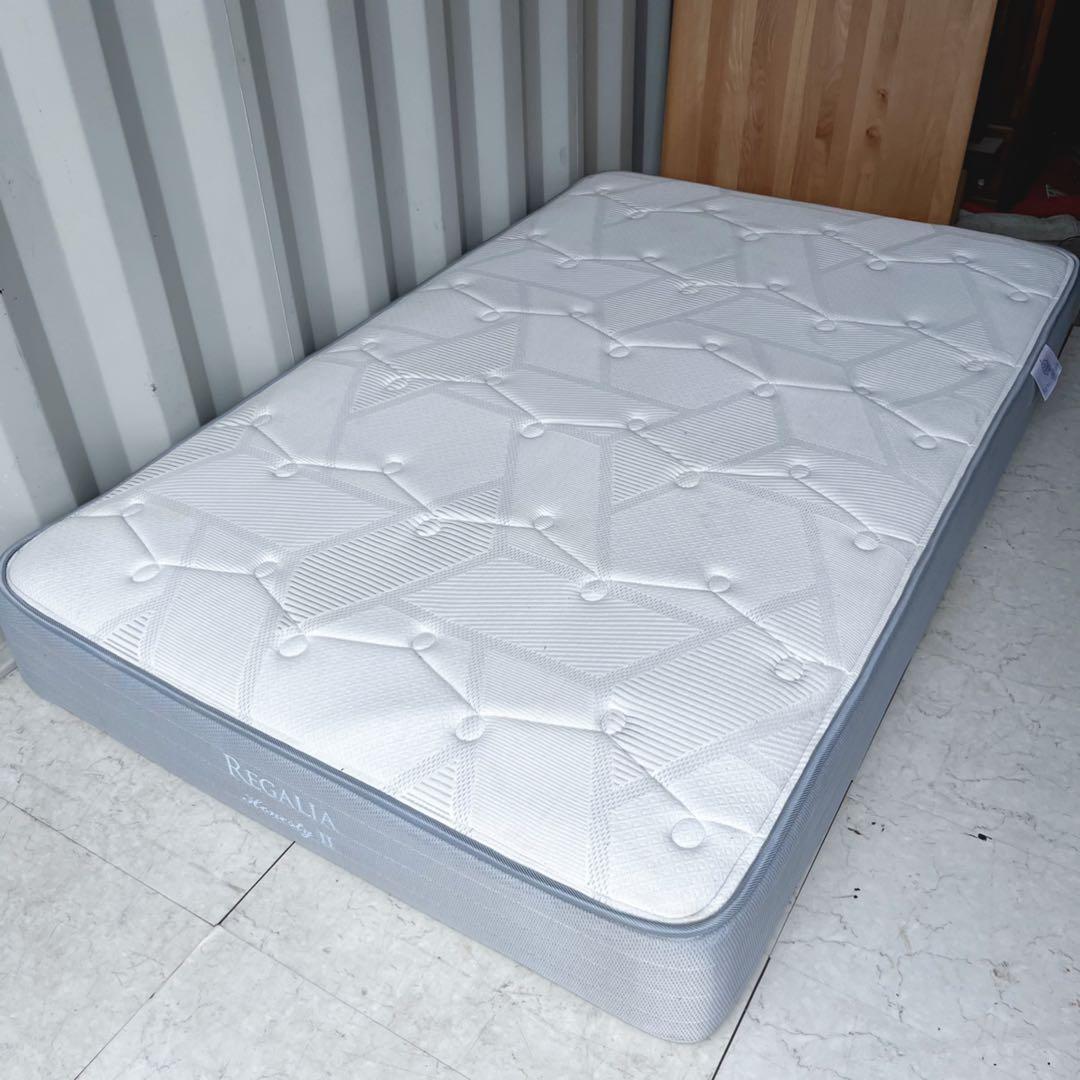 取付無料！大塚家具 キングスダウン レガリア オネスティ2 セミダブルマットレス