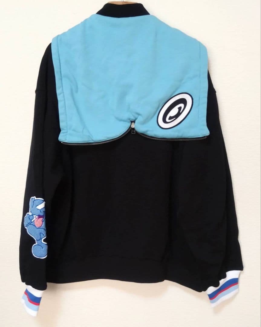 FACETASM×CPD LOVE HOODED STADIUM JACKET