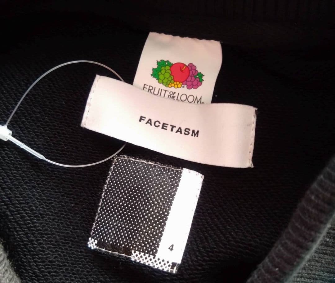 FACETASM×CPD LOVE HOODED STADIUM JACKET