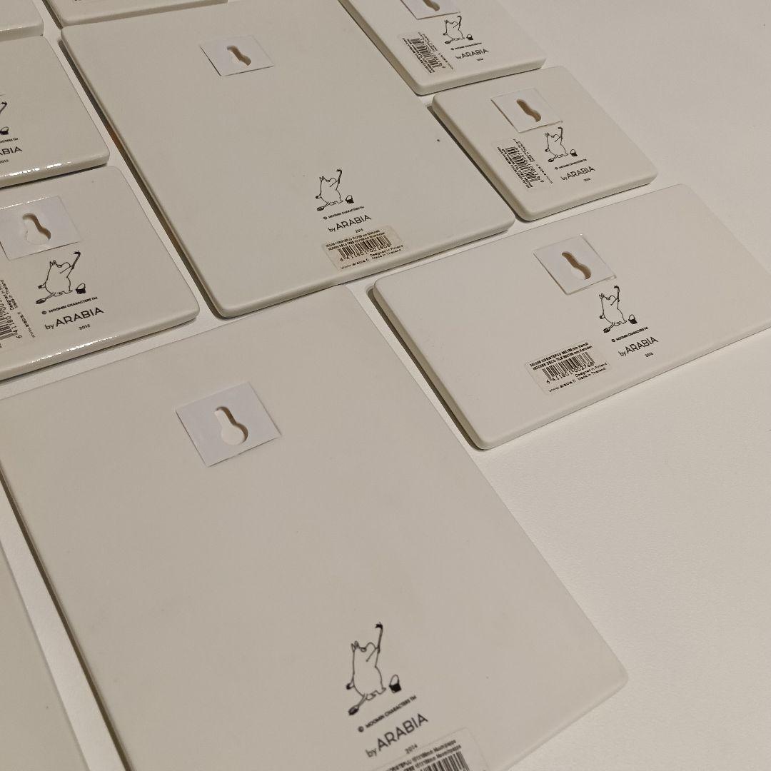 アラビア コンプリート 13枚セット ムーミン デコツリー タイル 希少 レア