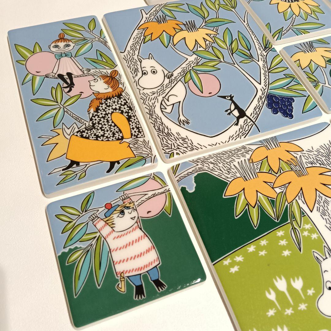 アラビア コンプリート 13枚セット ムーミン デコツリー タイル 希少 レア